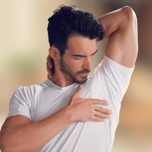 Mens Sweatproof V-Neck Premium Cotton T Shirt